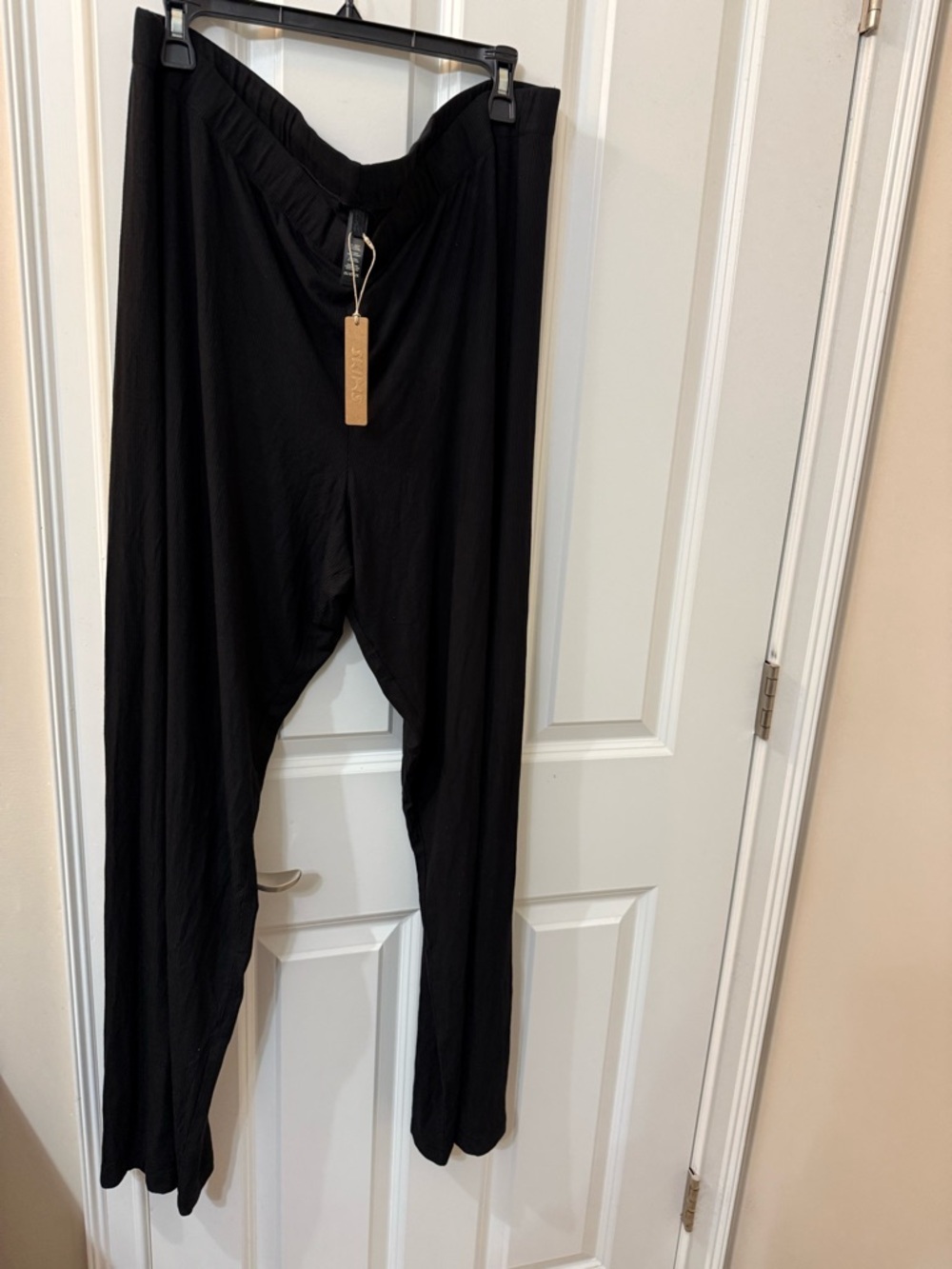 NWT SKIMS Soft Lounge Sleep Pant in size 2X in Onyx
